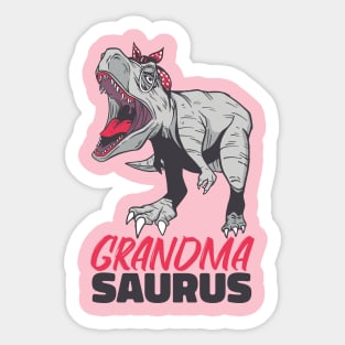 Grandma Saurus Sticker